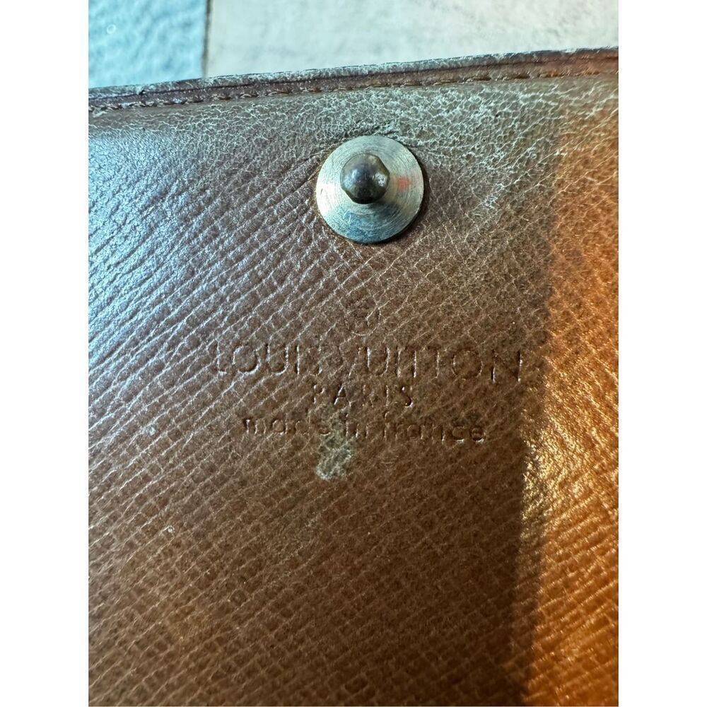 Louis Vuitton Monogram Tresor wallet & Card case ✨ Vintage & Authentic ✨ - Picture 7 of 13